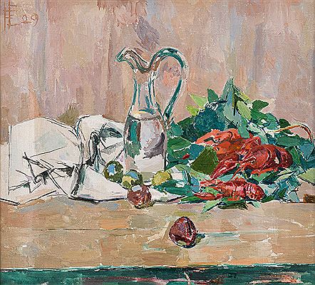 Small still life with crabs, 1929