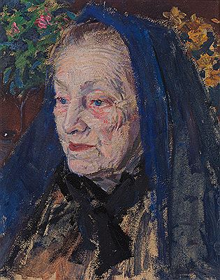 Portrait of the artist's mother, 1904