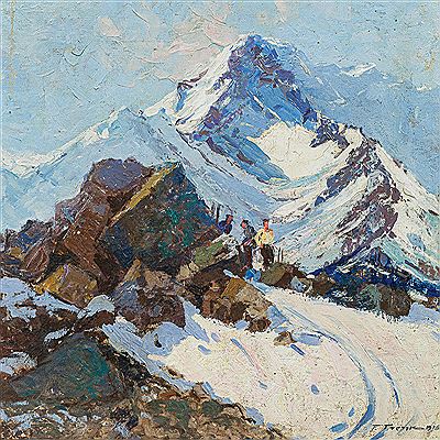 The climb, 1916