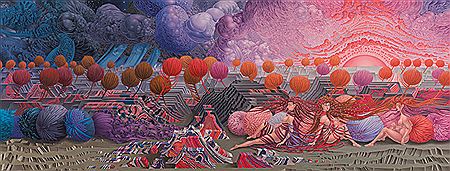 "The Temples and the Three Girls", 1985 by Wolfgang Hutter - Auction record, sale price, and art valuation. Compare with similar artists and explore comparable artworks.
