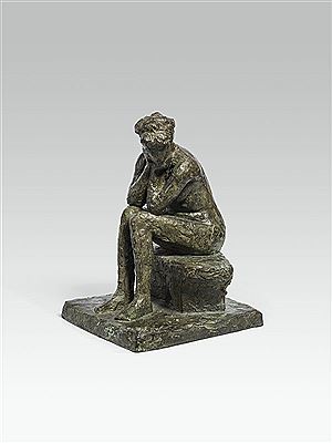 Sitting woman