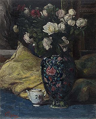 "Garofani rosa" by Vincenzo De Stefani - Auction record, sale price, and art valuation. Compare with similar artists and explore comparable artworks.