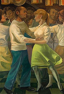 "Ballo in periferia" by Pino Ponti - Auction record, sale price, and art valuation. Compare with similar artists and explore comparable artworks.