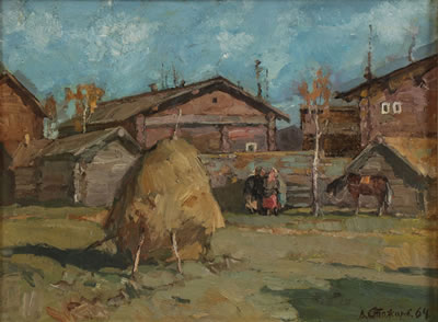 Village of Bolshaya Pyssa- 1964