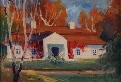 A Sun-Drenched Country House