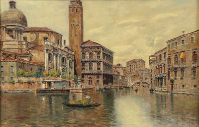 View of a Venetian Canal
