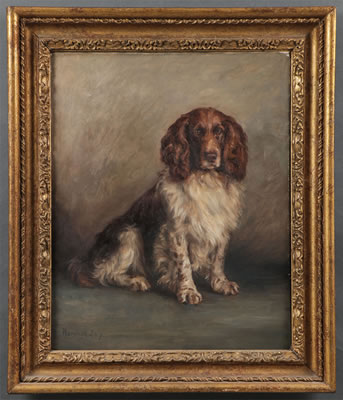 Seated Spaniel