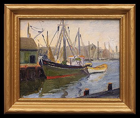Evening in the Harbor