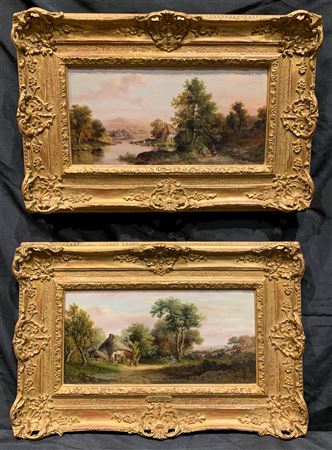 Untitled Pair of Paintings