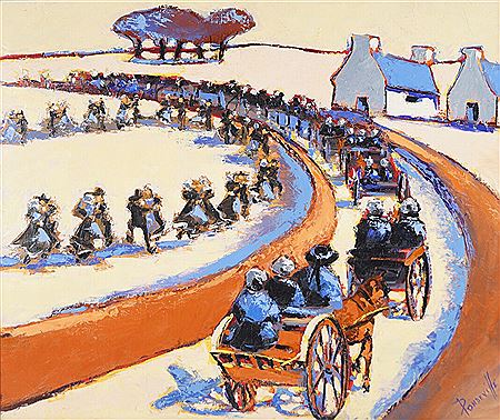 "Jour de fête, cortège breton"