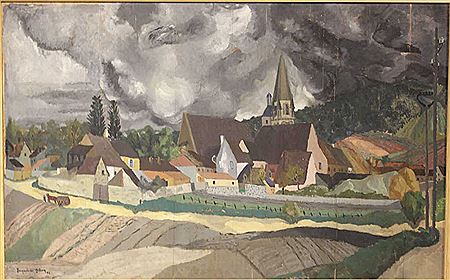 "Le clocher de Vermonton, Yonne"
