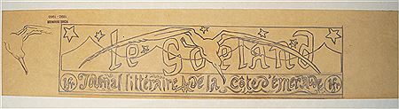 "Le Goéland, Journal littéraire de la côte d'émeraude"