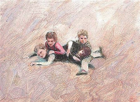 CHILDREN by Patricia McGuinness - Auction record, sale price, and art valuation. Compare with similar artists and explore comparable artworks.