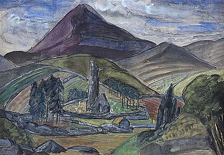 'GLENDALOUGH' by Stella Frost - Auction record, sale price, and art valuation. Compare with similar artists and explore comparable artworks.