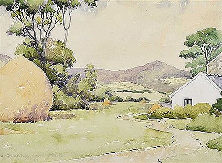 EARLY SUMMER, BALLYGALLY, COUNTY ANTRIM by James Stanley Prosser - Auction record, sale price, and art valuation. Compare with similar artists and explore comparable artworks.