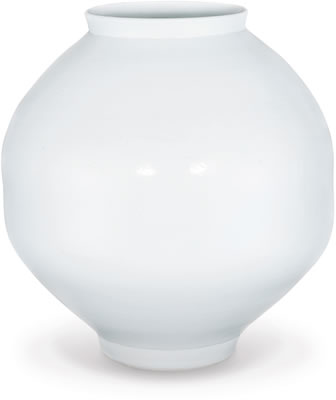 White Porcelain Jar