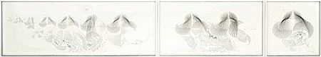 Sample artwork by Jorinde Voigt (Born 1977), known for conceptual drawing and painting, math equations,  teaching - View similar artists and auction records