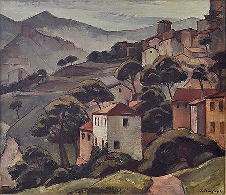Village in the mountains by Richard Birnstengel - Auction record, sale price, and art valuation. Compare with similar artists and explore comparable artworks.