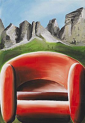 Sessel im Gebirge, 2001