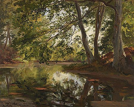 Weiher bei Bernried, 1878