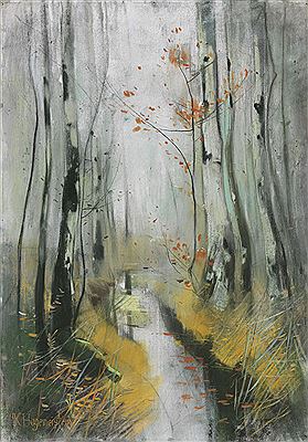 Birken im Herbst am Bachlauf by Karl Hagemeister - Auction record, sale price, and art valuation. Compare with similar artists and explore comparable artworks.