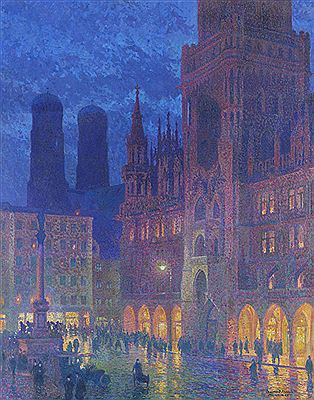 München, Marienplatz, 1907
