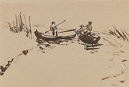 Boote. Um 1909.