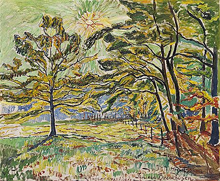 Herbstsonne. 1916.