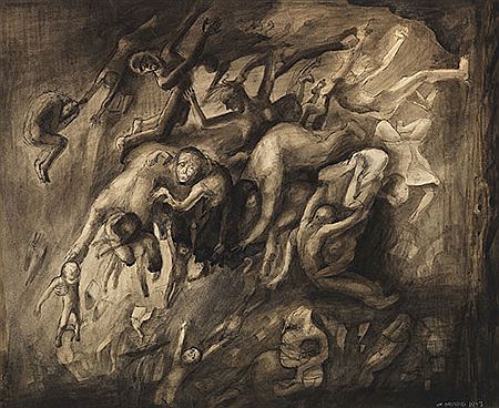 In den Abgrund. 1943. by Lea Langer-Grundig - Auction record, sale price, and art valuation. Compare with similar artists and explore comparable artworks.