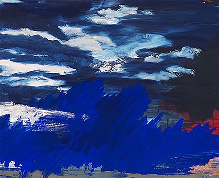 Regenwolke (Himmelbilder), 1989/ 1990