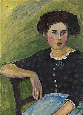 Frauenporträt, 1911.
