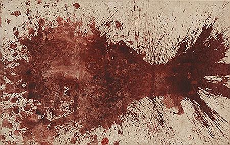Ohne Titel (Schüttbild), 1961.