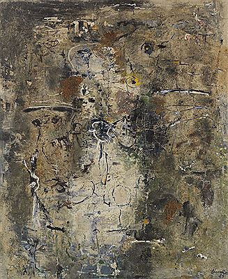 Sample artwork by Emil Schumacher (1912 - 1999), known for painting and sculpture - View similar artists and auction records