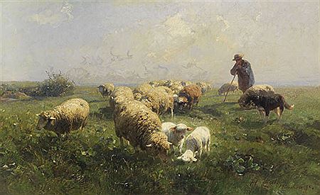 Sonnige Weide, 1890.