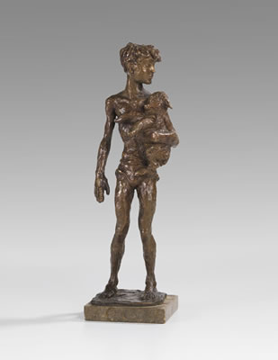 Junge mit Böckchen, 1949