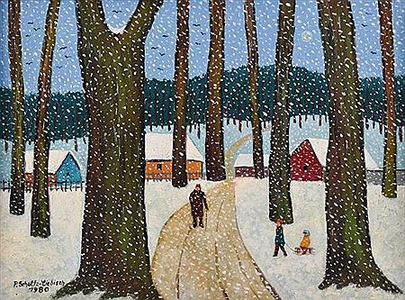 "Winterlandschaft im Norden Berlins" by Paul Schultz-Liebisch - Auction record, sale price, and art valuation. Compare with similar artists and explore comparable artworks.