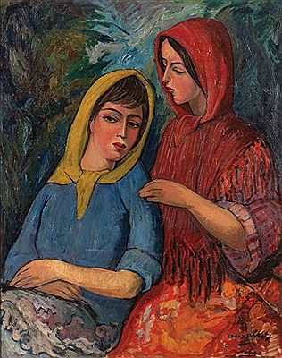 DEUX JEUNES FILLES