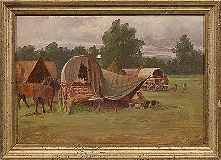 Roma camp