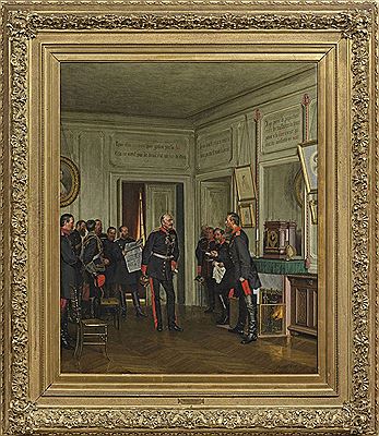Sample artwork by Anton Von Werner (1843 - 1915), known for history painting of notable persons and famous events, teaching - View similar artists and auction records