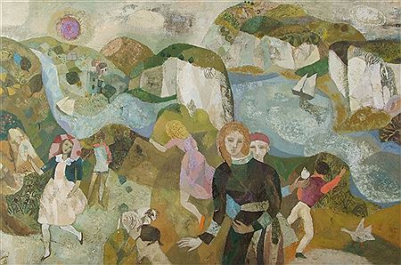 Figures in extensive landscapes