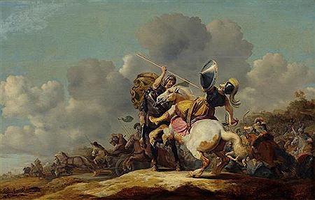 Equestrian combat. 1632.