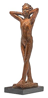 Sample artwork by Hermann Hubacher (1885 - 1976), known for sculpture - View similar artists and auction records