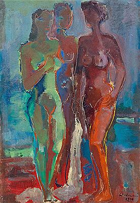 Nymphas. 1949 by Guillermo Wiedemann - Auction record, sale price, and art valuation. Compare with similar artists and explore comparable artworks.