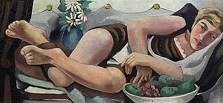 Woman reclining. 1937.