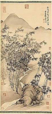 Bamboo at the brookside