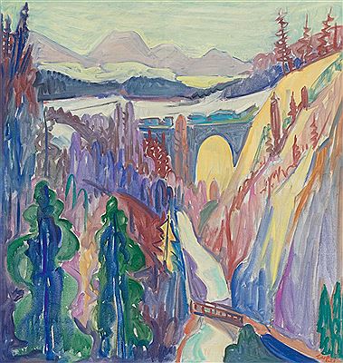 Die Schlucht. 1953