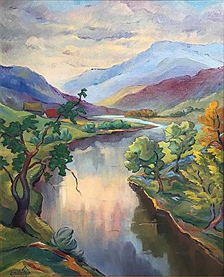 The river