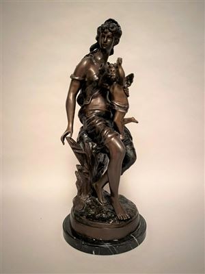 Jeune femme au cupidon (Young woman with cupid)