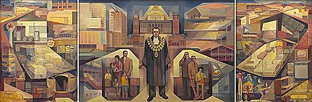 Melbourne 1957 (Triptych) by Kenneth William David Jack - Auction record, sale price, and art valuation. Compare with similar artists and explore comparable artworks.