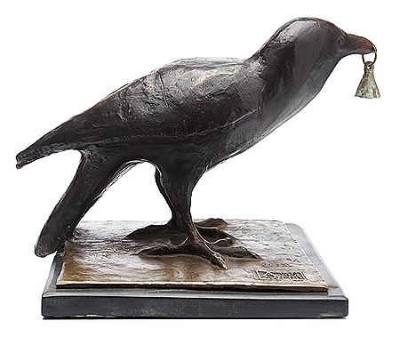 Raven With Bell 2013